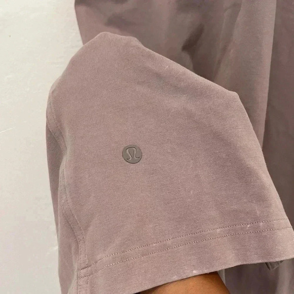 Lululemon Inner Glow Dress Lavender Practice Cotton Bodycon Size 6 Casual - Picture 10 of 16